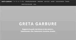 Desktop Screenshot of gretagarbure.com